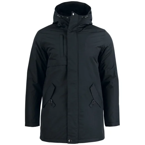 Parka Acolchada con Capucha y Bolsillos Ref 20913 - Negro