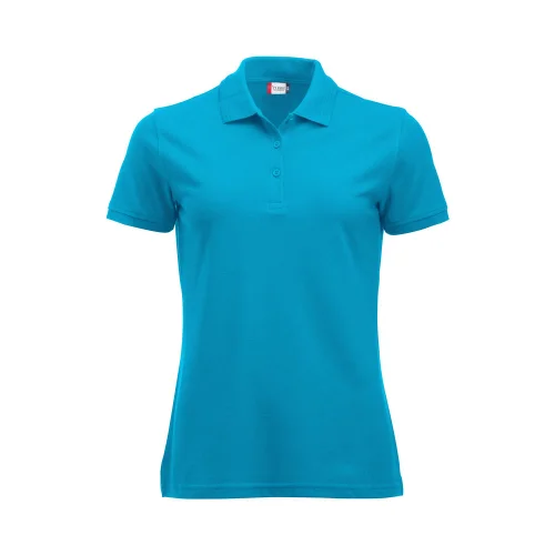 Polo con Botones para Mujer Ref 28251 - Turquesa