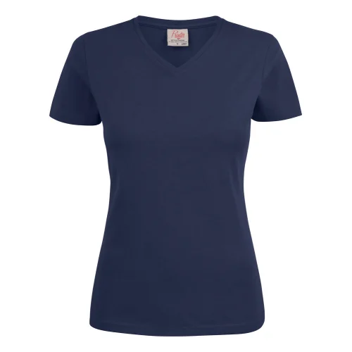 Camiseta Cuello V para Mujer con Costuras Reforzadas Ref 2264025 - Marino