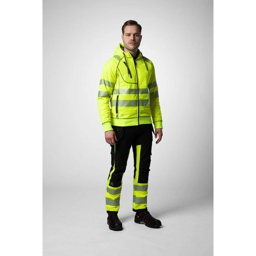 COMPRAR SUDADERA 6130 CHAQUETA CAPUCHA HV 3/2 REF 646130 CLIQUE