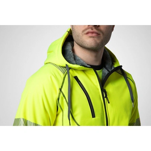 COMPRAR SUDADERA 6130 CHAQUETA CAPUCHA HV 3/2 REF 646130 CLIQUE