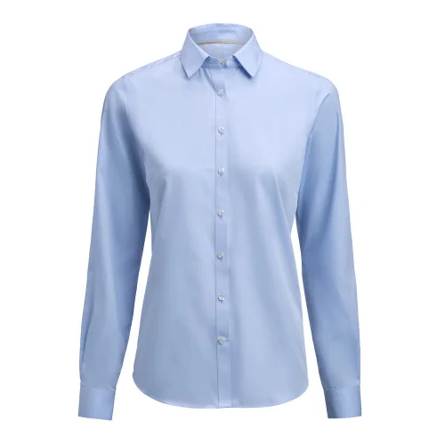 Camisa de sarga mujer J. Harvest & Frost Yellow Bow 50 Ref 2905005 - Skyblue