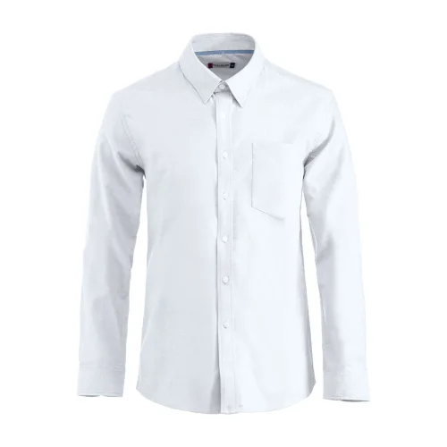 Camisa Manga Larga con Easy Care y Botón en Mangas Ref 27311 - Blanco