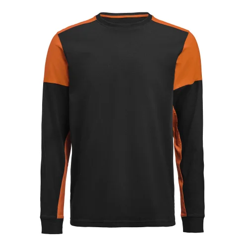 Camiseta de manga larga hombre Printer Prime Ref 2264036 - Negro Naranja