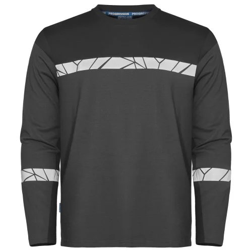 Camiseta de trabajo de manga larga Projob 7002 Ref 647002 - Gris Negro