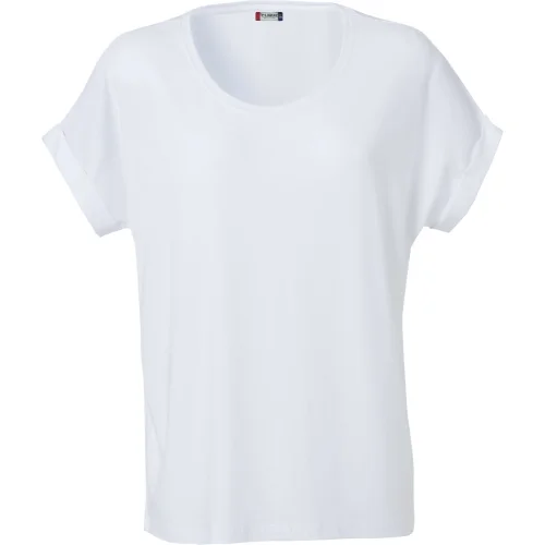 Camiseta para mujer con costuras laterales ref 29305 - Blanco