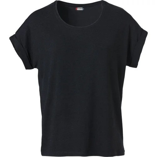 Camiseta para mujer con costuras laterales ref 29305 - Negro