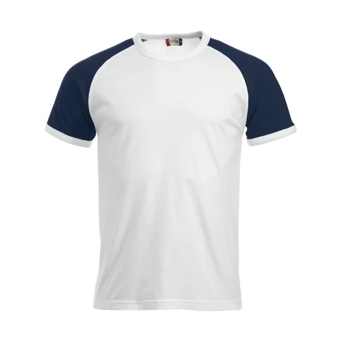 Camiseta Raglan Unisex con Mangas en Contraste REF 29326 - Azul Marino