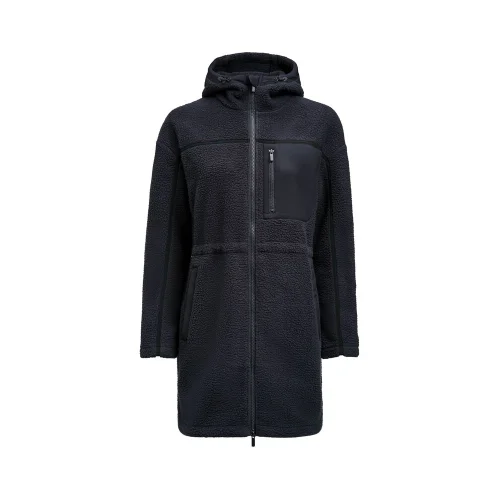 Chaqueta polar con capucha mujer James Harvest Montana Pile Ref 2121507 - Marino