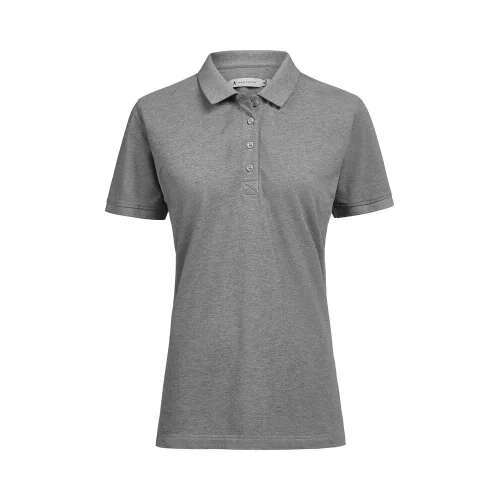 Polo piqué de algodón orgánico mujer James Harvest Supreme Classic Ref 2125041 - Gris Marengo