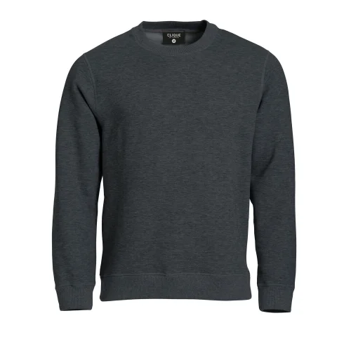 Sudadera unisex de cuello redondo ref 21040 - Antracita Marengo