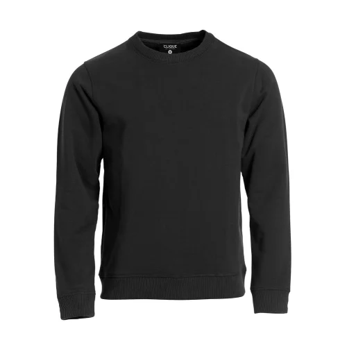 Sudadera unisex de cuello redondo ref 21040 - Negro