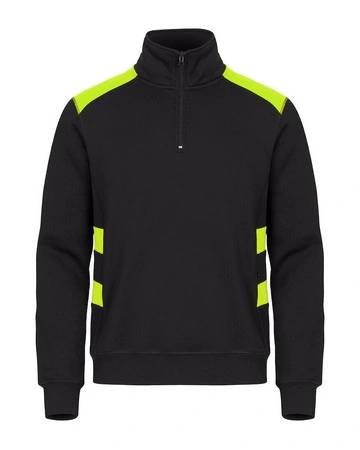 Sudadera de media cremallera con poliéster reciclado ref 21075