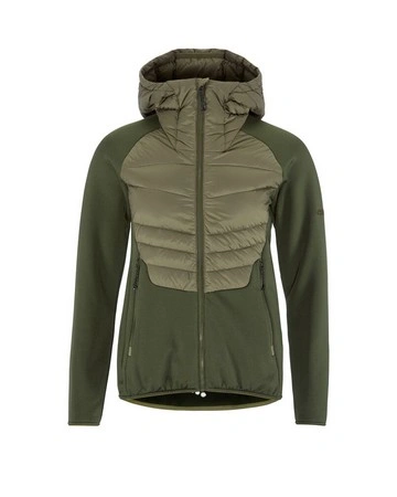 Chaqueta híbrida de plumón y tejido polar para mujer ref 1915257