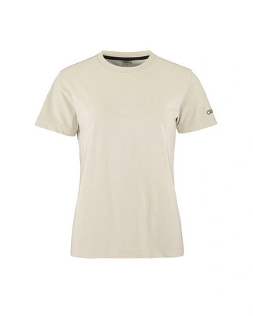 Camiseta de algodón orgánico y cuello redondo para mujer ref 1915302