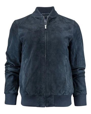 Chaqueta bomber de piel con logotipo jhs de mujer ref 2121047
