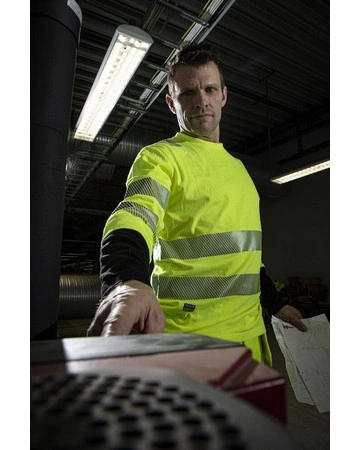 Camiseta manga larga alta visibilidad ref 646014