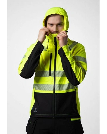 Chaqueta impermeable alta visibilidad ref 646416