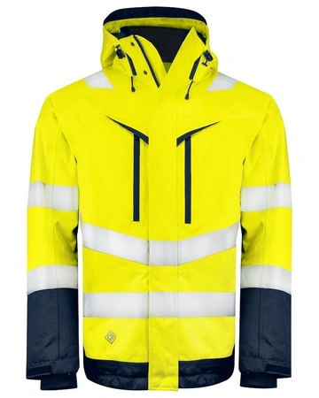 Chaqueta alta visibilidad softshell resistente al viento y agua ref 646453