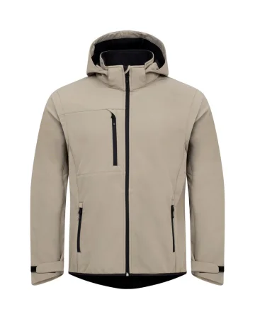 Chaqueta softshell 2 en 1 desmontable clique classic