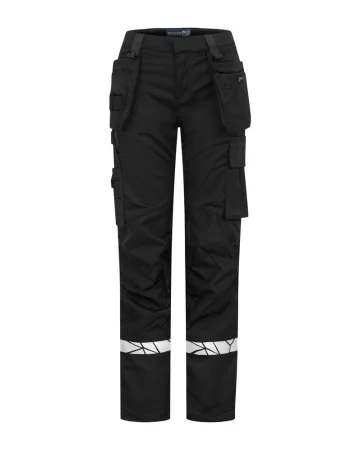 Pantalón de trabajo con rodilleras y bolsillos colgantes mujer projob 7513