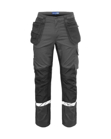 Pantalón de trabajo con rodilleras y bolsillos colgantes projob 7509