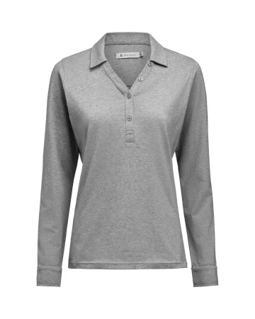 Polo elástico de manga larga mujer james harvest american supreme