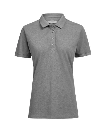 Polo piqué de algodón orgánico mujer james harvest supreme classic